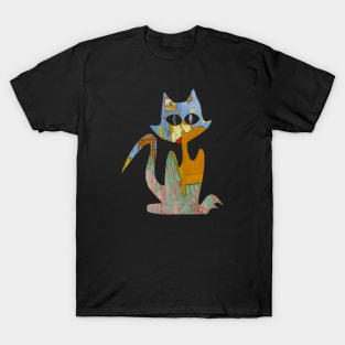 Cat Vang Gogh Bedroom T-Shirt